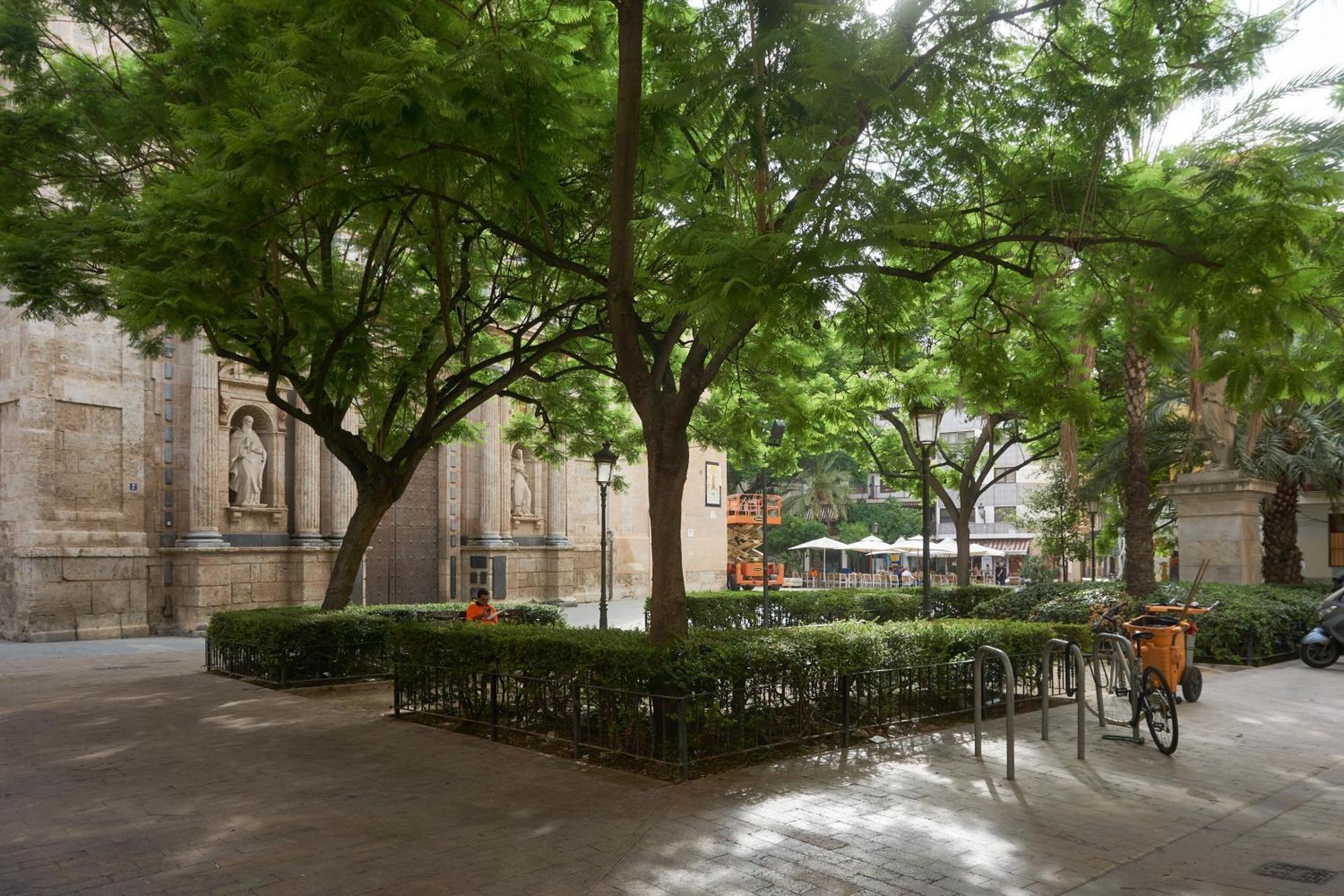 Sunny Cozy Penthouse With A Terrace At Plaza Del Carmen Lejlighed Valencia Eksteriør billede